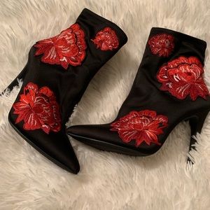 Jessica Simpson stretch ankle boots